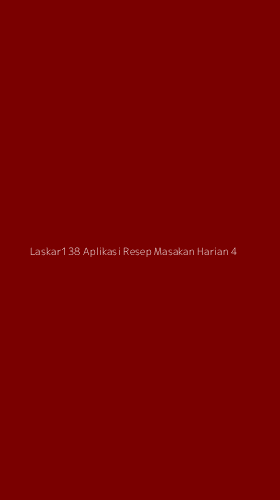 Tampilan Antarmuka Aplikasi Laskar138 Aplikasi Resep Masakan Harian - 4