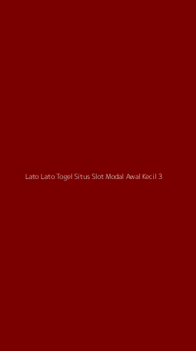 Tampilan Antarmuka Aplikasi Lato Lato Togel Situs Slot Modal Awal Kecil - 3