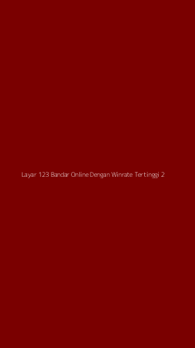 Tampilan Antarmuka Aplikasi Layar 123 Bandar Online Dengan Winrate Tertinggi - 2
