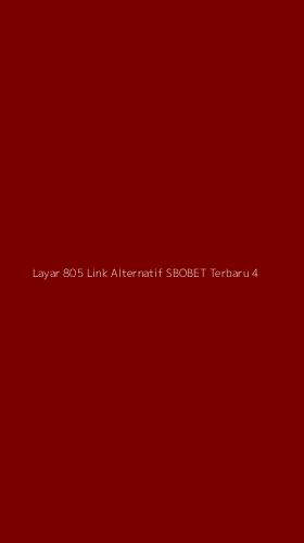 Tampilan Antarmuka Aplikasi Layar 805 Link Alternatif Sbobet Terbaru - 4