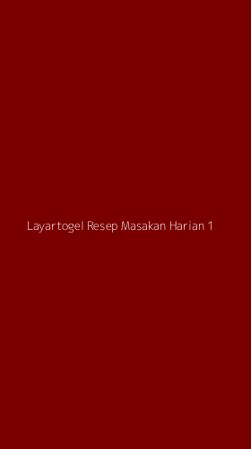 Tampilan Antarmuka Aplikasi Layartogel Resep Masakan Harian - 1