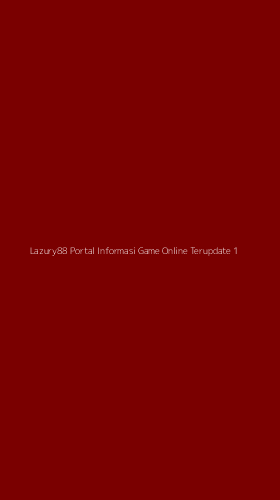 Tampilan Antarmuka Aplikasi Lazury88 Portal Informasi Game Online Terupdate - 1