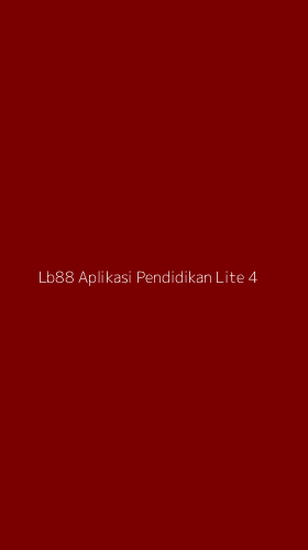 Tampilan Antarmuka Aplikasi Lb88 Aplikasi Pendidikan Lite - 4