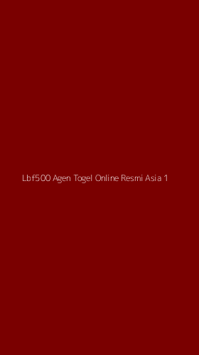 Tampilan Antarmuka Aplikasi Lbf500 Agen Togel Online Resmi Asia - 1
