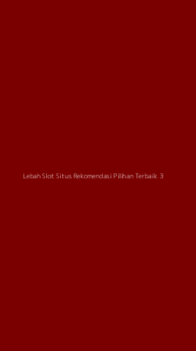 Tampilan Antarmuka Aplikasi Lebah Slot Situs Rekomendasi Pilihan Terbaik - 3