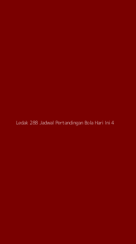 Tampilan Antarmuka Aplikasi Ledak 288 Jadwal Pertandingan Bola Hari Ini - 4