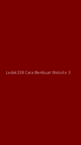 Tampilan Antarmuka Aplikasi Ledak338 Cara Membuat Website - 3
