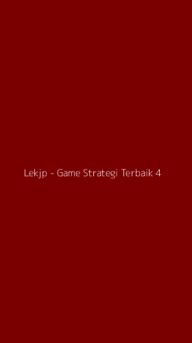 Tampilan Antarmuka Aplikasi Lekjp - Game Strategi Terbaik - 4