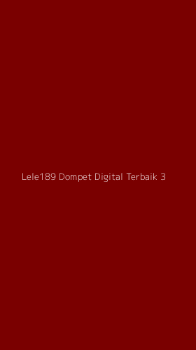 Tampilan Antarmuka Aplikasi Lele189 Dompet Digital Terbaik - 3