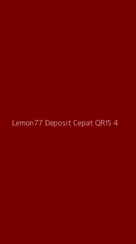 Tampilan Antarmuka Aplikasi Lemon77 Deposit Cepat Qris - 4