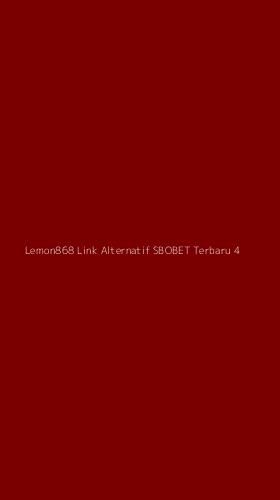 Tampilan Antarmuka Aplikasi Lemon868 Link Alternatif Sbobet Terbaru - 4