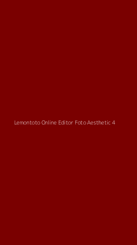 Tampilan Antarmuka Aplikasi Lemontoto Online Editor Foto Aesthetic - 4