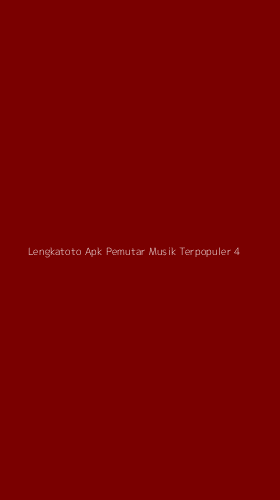 Tampilan Antarmuka Aplikasi Lengkatoto Apk Pemutar Musik Terpopuler - 4