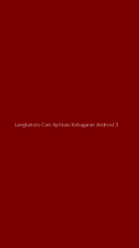 Tampilan Antarmuka Aplikasi Lengkatoto Com Aplikasi Kebugaran Android - 3
