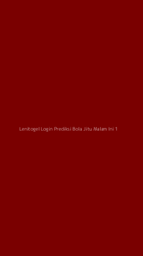 Tampilan Antarmuka Aplikasi Lenitogel Login Prediksi Bola Jitu Malam Ini - 1