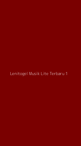 Tampilan Antarmuka Aplikasi Lenitogel Musik Lite Terbaru - 1