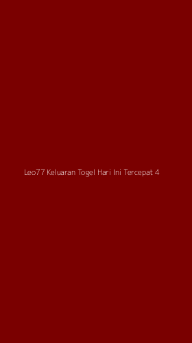 Tampilan Antarmuka Aplikasi Leo77 Keluaran Togel Hari Ini Tercepat - 4