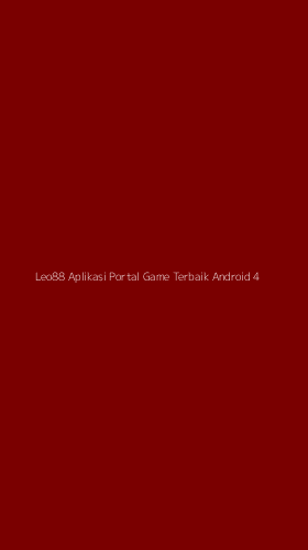 Tampilan Antarmuka Aplikasi Leo88 Aplikasi Portal Game Terbaik Android - 4