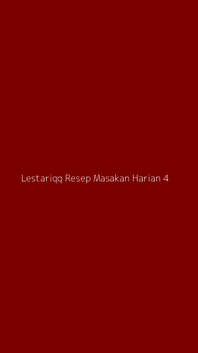 Tampilan Antarmuka Aplikasi Lestariqq Resep Masakan Harian - 4