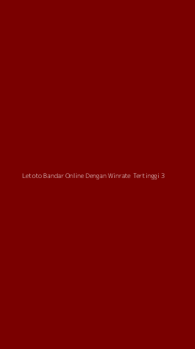 Tampilan Antarmuka Aplikasi Letoto Bandar Online Dengan Winrate Tertinggi - 3