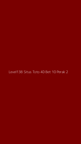 Tampilan Antarmuka Aplikasi Level138 Situs Toto 4d Bet 10 Perak - 2