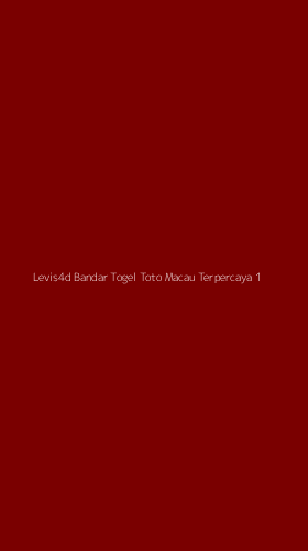 Tampilan Antarmuka Aplikasi Levis4d Bandar Togel Toto Macau Terpercaya - 1