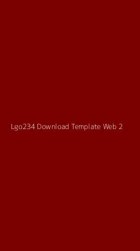 Tampilan Antarmuka Aplikasi Lgo234 Download Template Web - 2