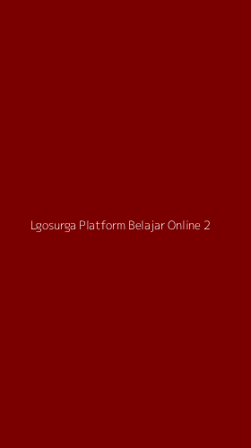 Tampilan Antarmuka Aplikasi Lgosurga Platform Belajar Online - 2