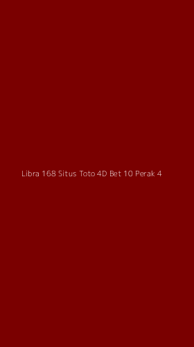 Tampilan Antarmuka Aplikasi Libra 168 Situs Toto 4d Bet 10 Perak - 4