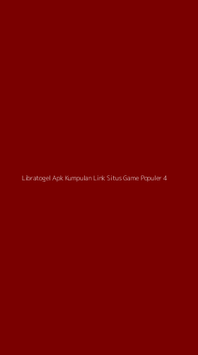 Tampilan Antarmuka Aplikasi Libratogel Apk Kumpulan Link Situs Game Populer - 4