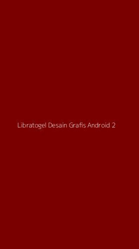 Tampilan Antarmuka Aplikasi Libratogel Desain Grafis Android - 2