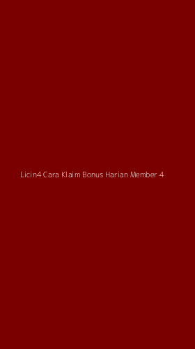 Tampilan Antarmuka Aplikasi Licin4 Cara Klaim Bonus Harian Member - 4