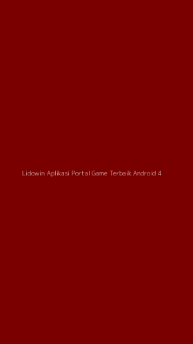 Tampilan Antarmuka Aplikasi Lidowin Aplikasi Portal Game Terbaik Android - 4