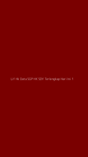 Tampilan Antarmuka Aplikasi Lif Hk Data Sgp Hk Sdy Terlengkap Hari Ini - 1