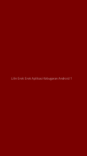 Tampilan Antarmuka Aplikasi Lilin Erek Erek Aplikasi Kebugaran Android - 1