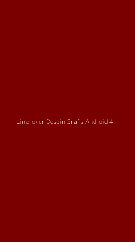Tampilan Antarmuka Aplikasi Limajoker Desain Grafis Android - 4