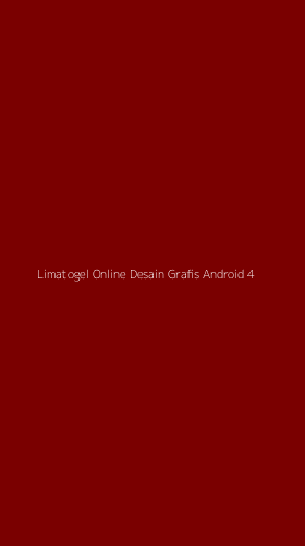 Tampilan Antarmuka Aplikasi Limatogel Online Desain Grafis Android - 4