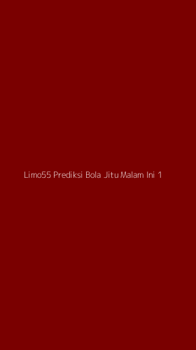 Tampilan Antarmuka Aplikasi Limo55 Prediksi Bola Jitu Malam Ini - 1