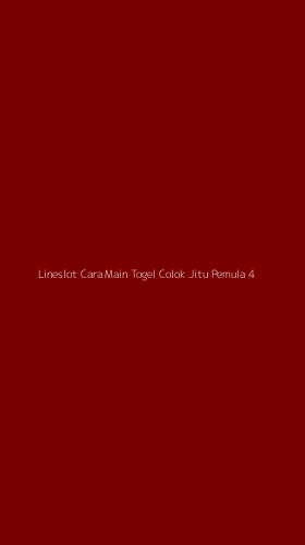 Tampilan Antarmuka Aplikasi Lineslot Cara Main Togel Colok Jitu Pemula - 4