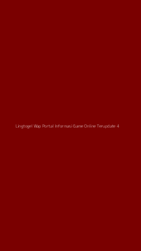 Tampilan Antarmuka Aplikasi Lingtogel Wap Portal Informasi Game Online Terupdate - 4