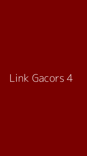 Tampilan Antarmuka Aplikasi Link Gacors - 4