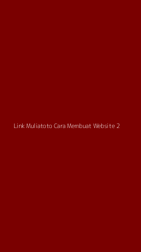 Tampilan Antarmuka Aplikasi Link Muliatoto Cara Membuat Website - 2