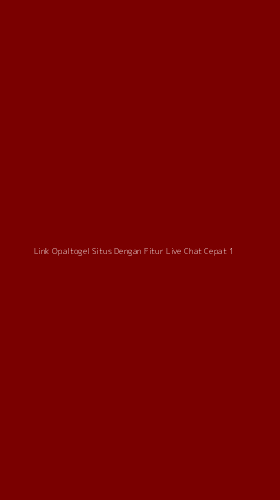 Tampilan Antarmuka Aplikasi Link Opaltogel Situs Dengan Fitur Live Chat Cepat - 1