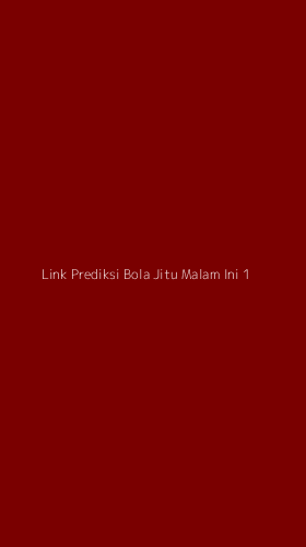 Tampilan Antarmuka Aplikasi Link Prediksi Bola Jitu Malam Ini - 1