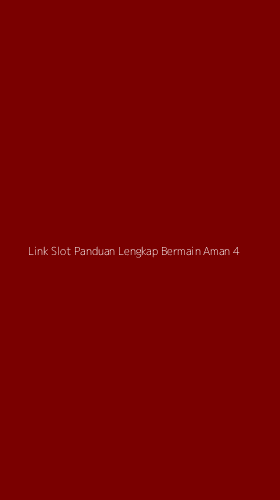 Tampilan Antarmuka Aplikasi Link Slot Panduan Lengkap Bermain Aman - 4