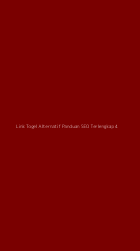 Tampilan Antarmuka Aplikasi Link Togel Alternatif Panduan Seo Terlengkap - 4