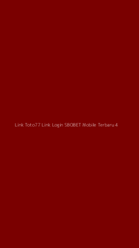 Tampilan Antarmuka Aplikasi Link Toto77 Link Login Sbobet Mobile Terbaru - 4