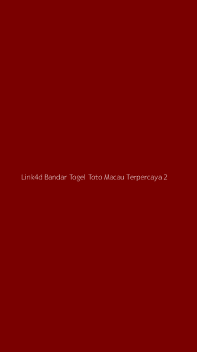 Tampilan Antarmuka Aplikasi Link4d Bandar Togel Toto Macau Terpercaya - 2