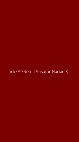 Tampilan Antarmuka Aplikasi Link789 Resep Masakan Harian - 3