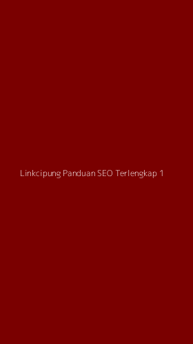 Tampilan Antarmuka Aplikasi Linkcipung Panduan Seo Terlengkap - 1